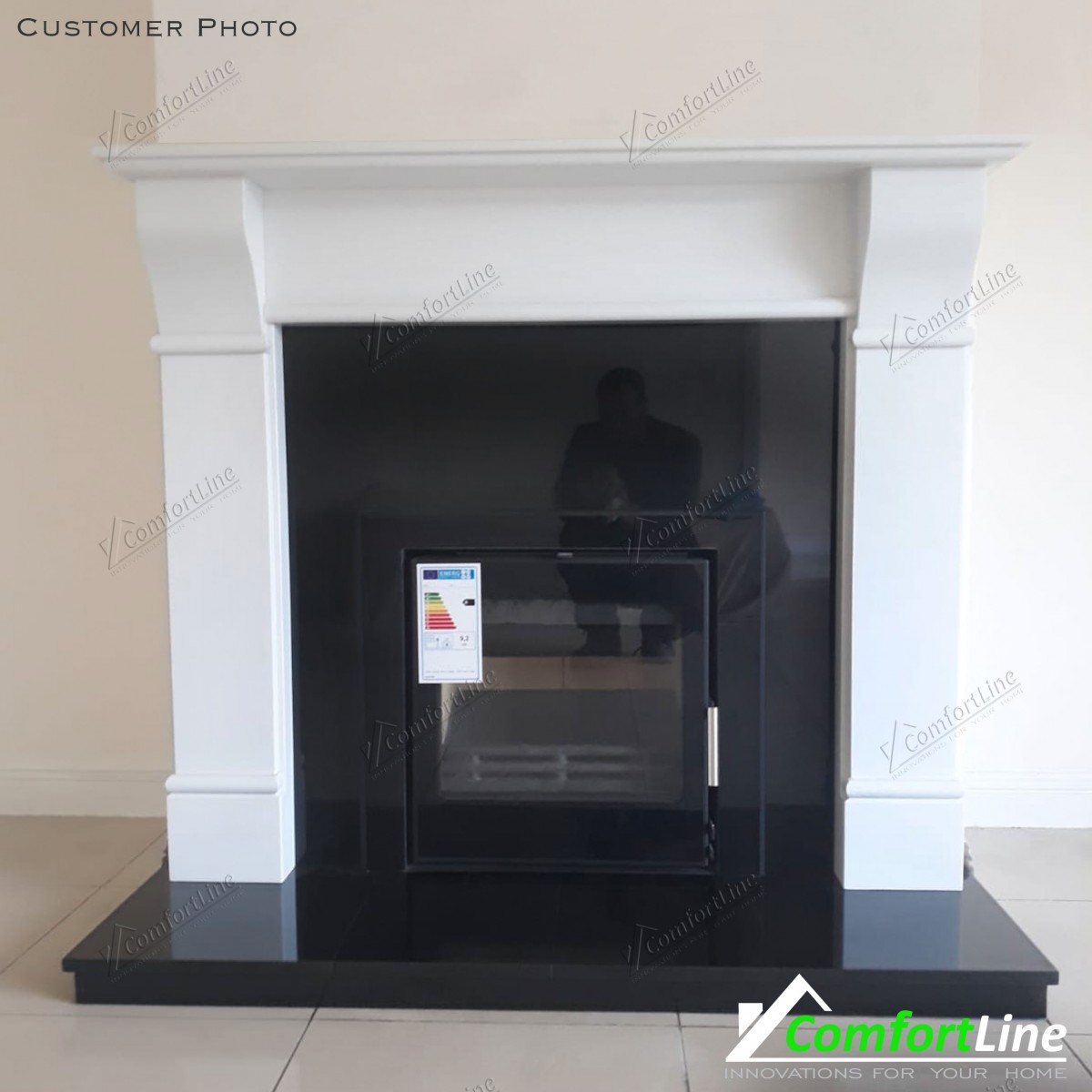 Vitae 9kw MultiFuel Inset Cassette Stove Comfortline in Carlow